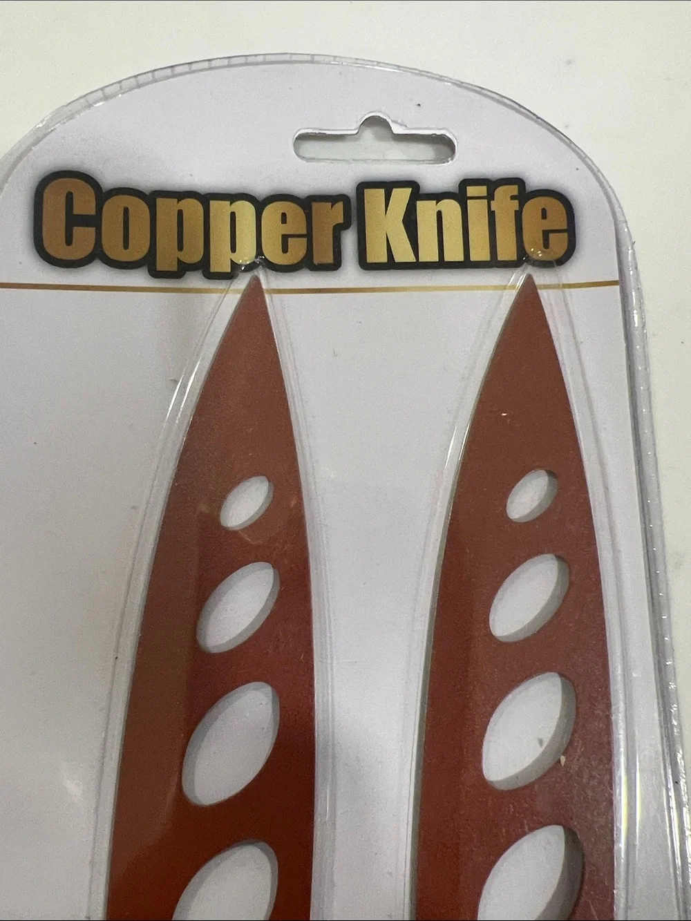 Copper Knife 2-Piece Set in Copper and Black